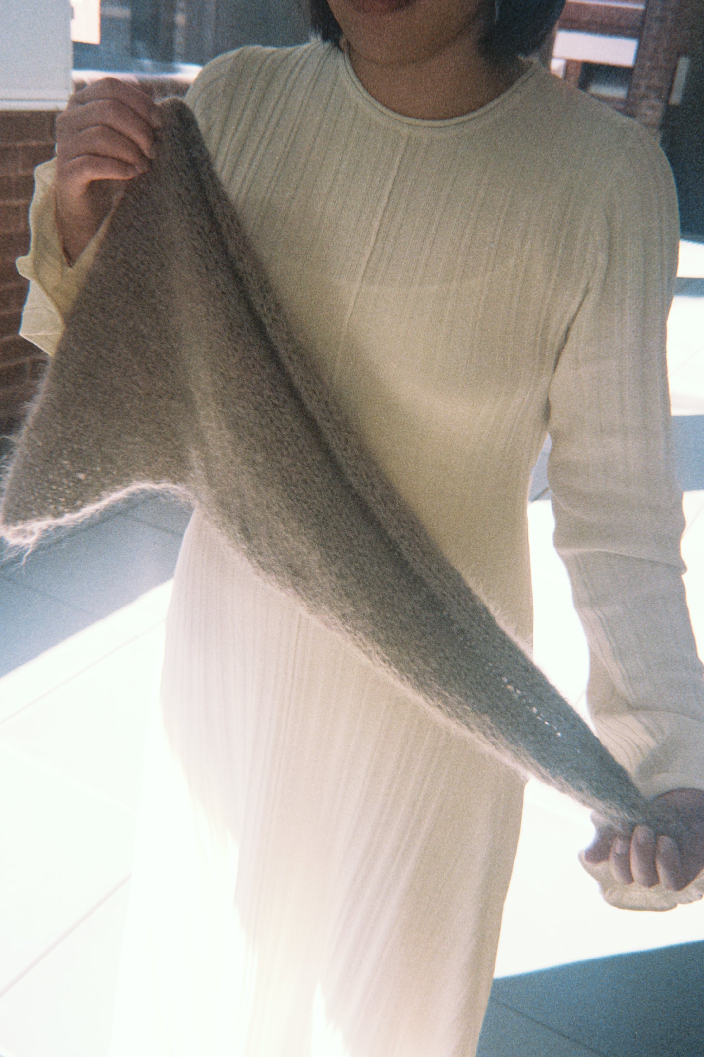 The Triangle Scarf Beginner Knit Kit