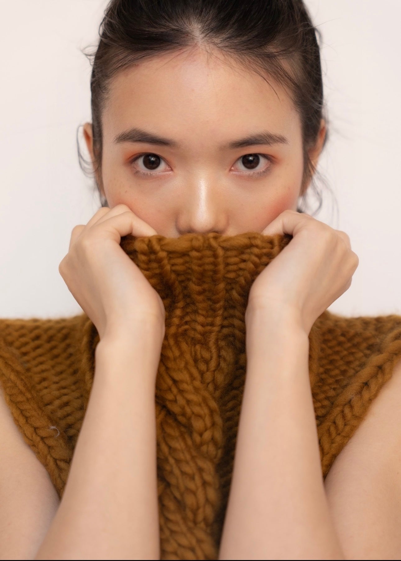 Cable Neckwarmer Knit Kit