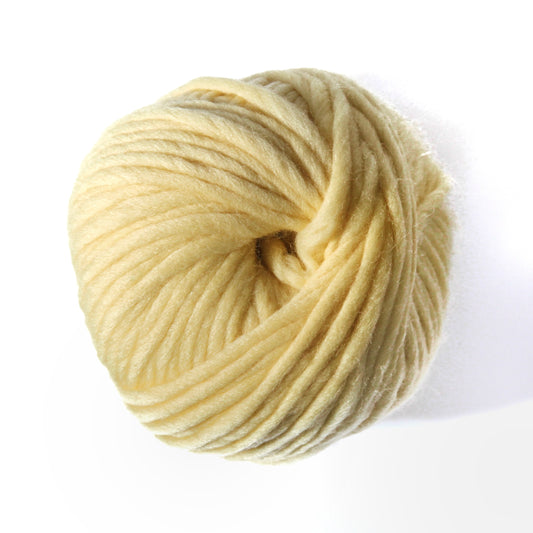 Chunky Cloud - Light Butter Yellow | Chunky Yarn | Super Bulky Merino Wool
