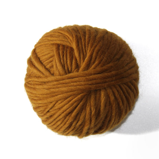 Chunky Cloud - Walnut Gold Brown | Chunky Yarn | Super Bulky Merino Wool