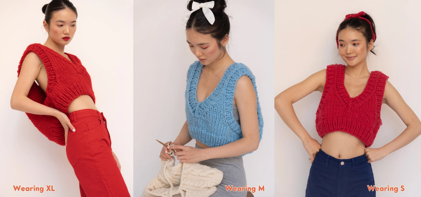 The Weekend Vest Knit Kit