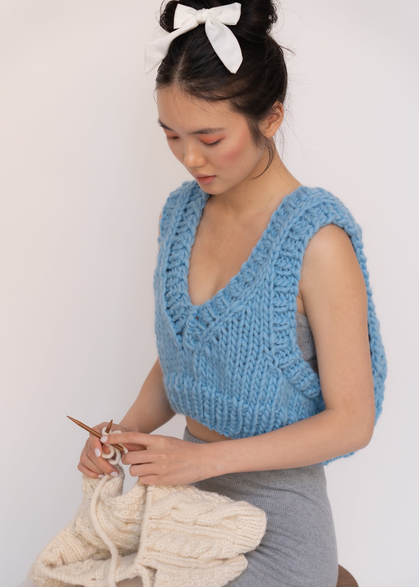The Weekend Vest Knit Kit