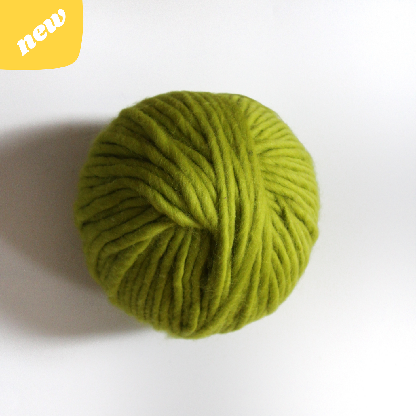 Chunky Cloud - Chartreuse Green | Chunky Merino Wool Yarn
