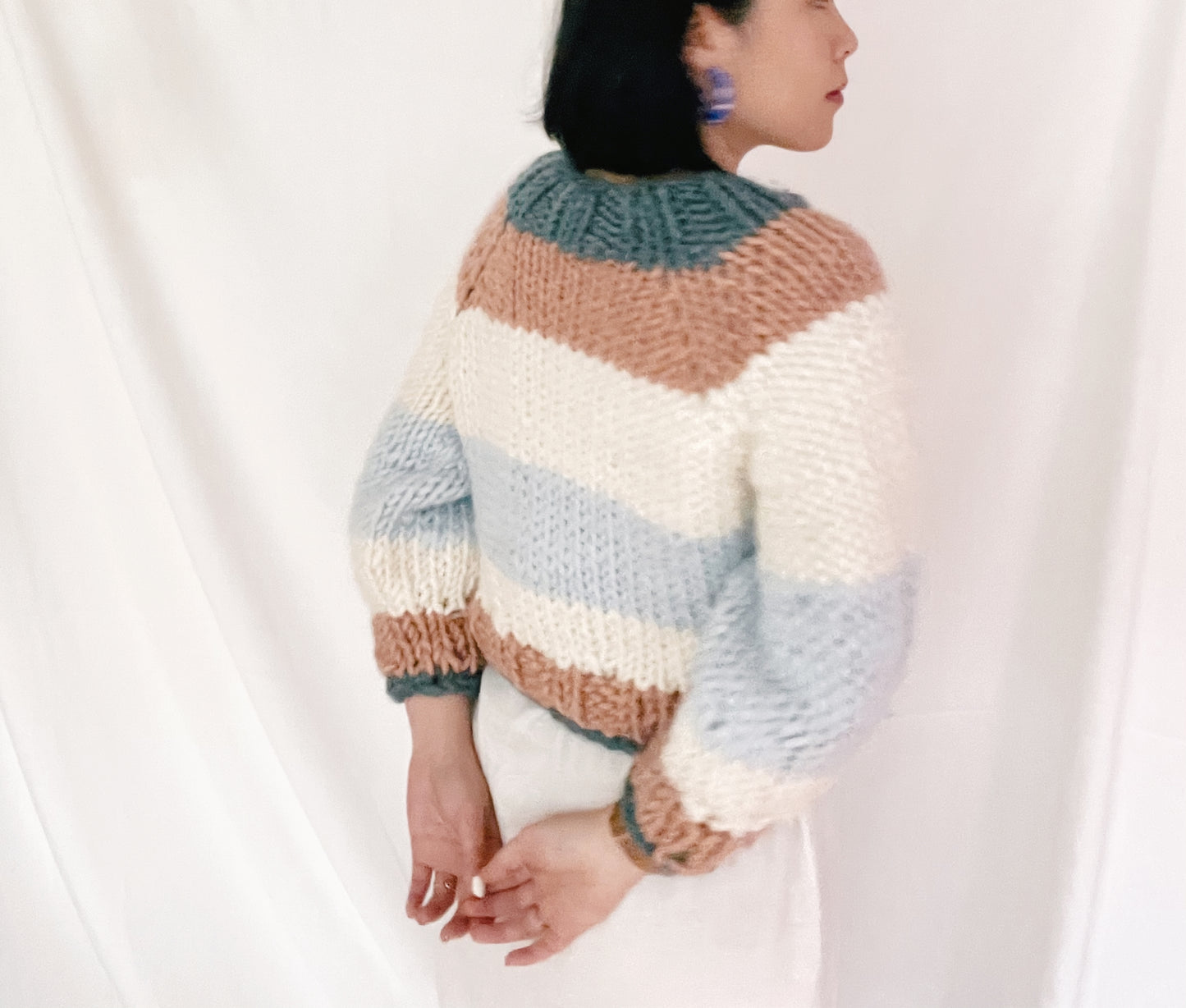 Lollipop Sweater Beginner Knit Kit