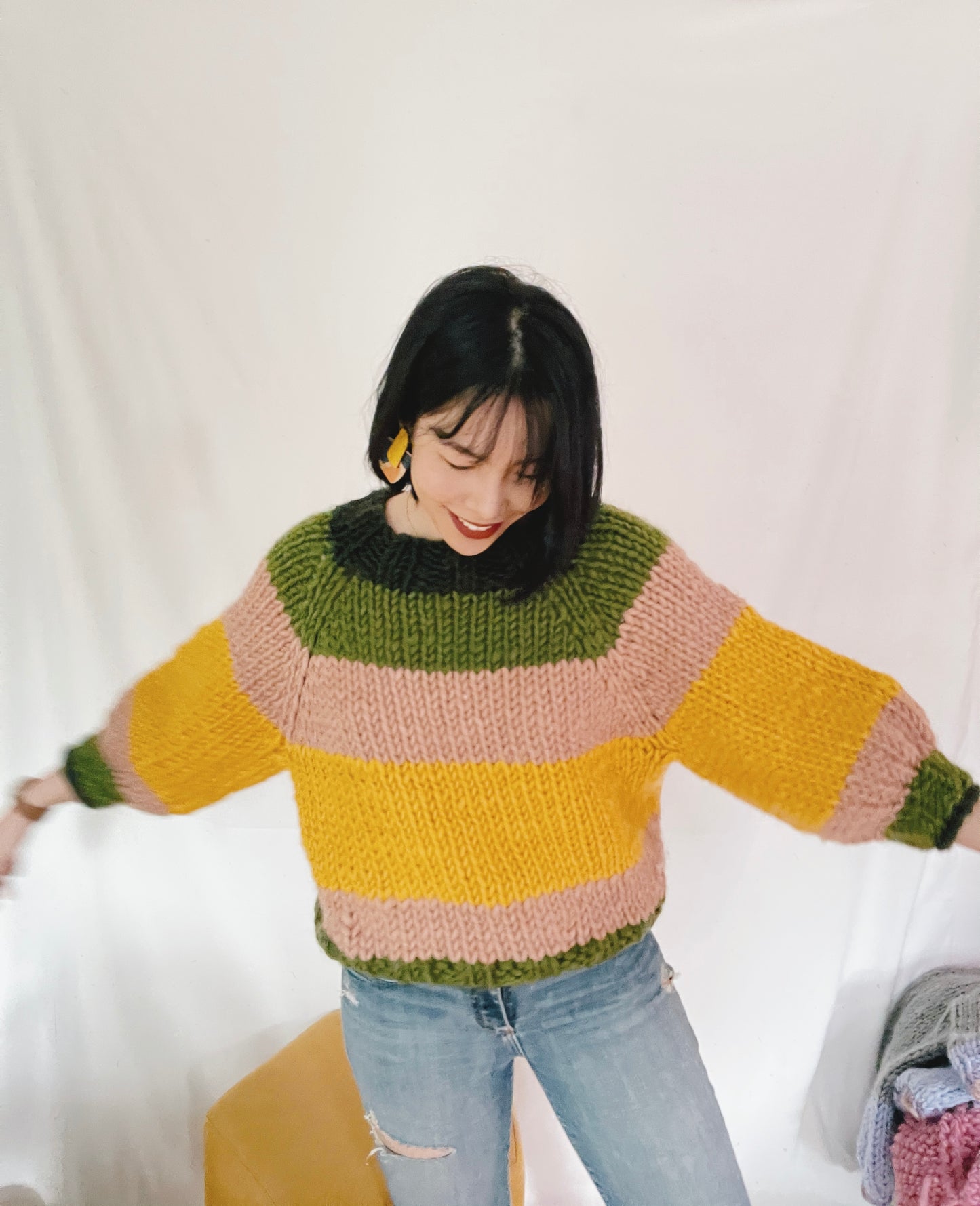 Lollipop Sweater (KNIT KIT)