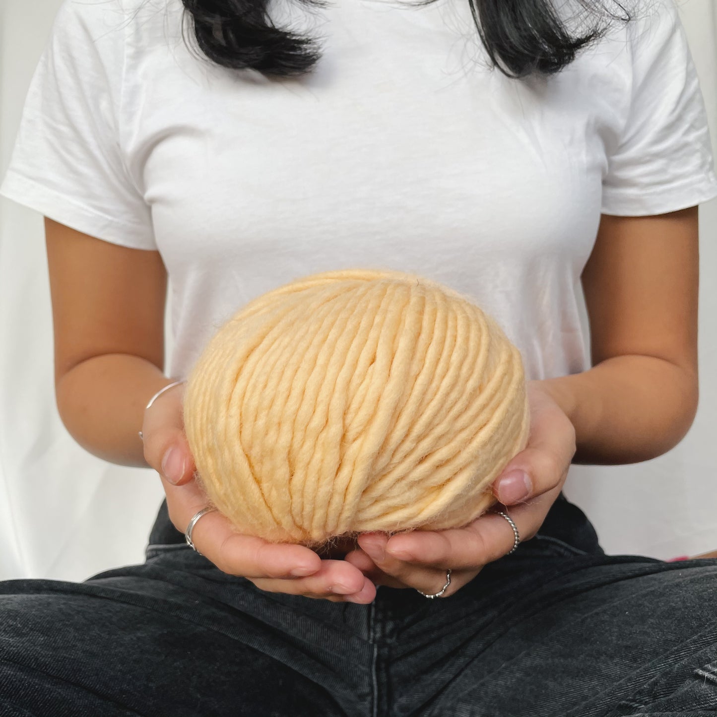 Chunky Cloud - Butter | Chunky Yarn | Super Bulky Merino Wool
