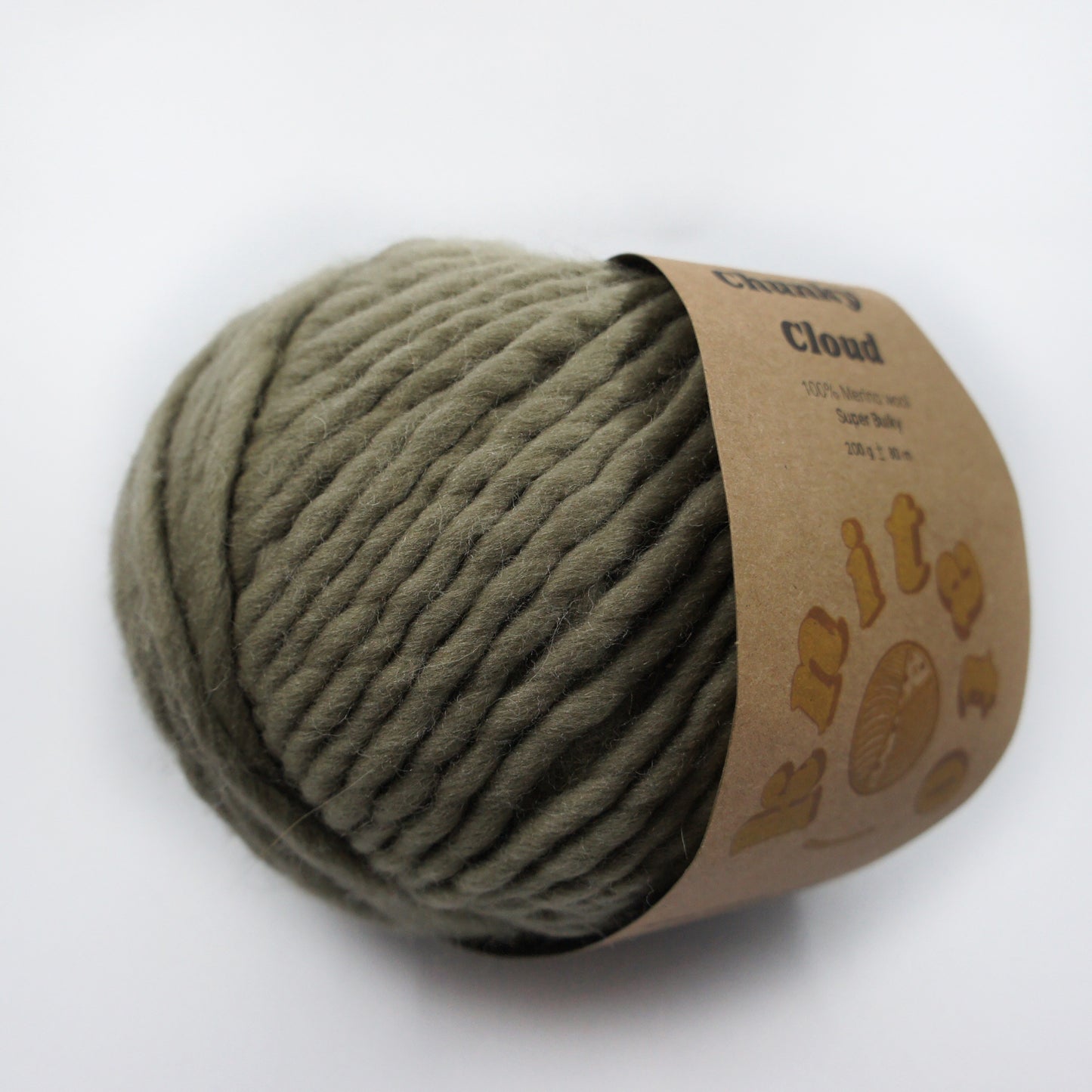 Chunky Cloud - Olive Tree | Chunky Yarn | Super Bulky Merino Wool