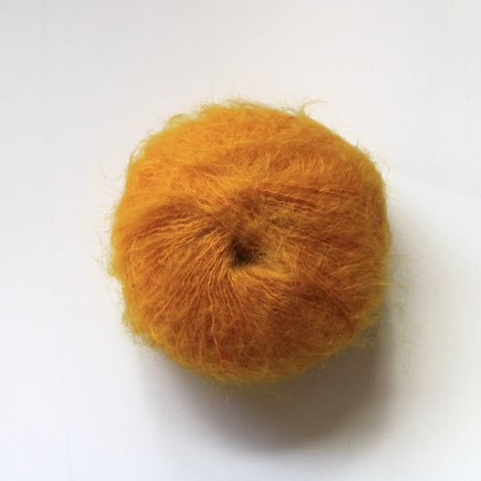 Mohair Cloud - Sunkist Orange
