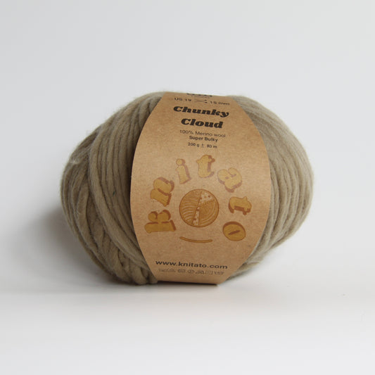 Chunky Cloud - Olive Tree | Chunky Yarn | Super Bulky Merino Wool