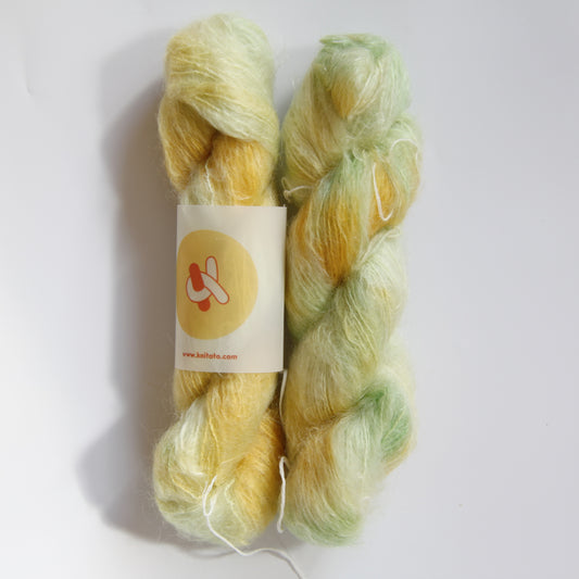 Chunky Mohair - Corn Field | Hand Dyed Yarn