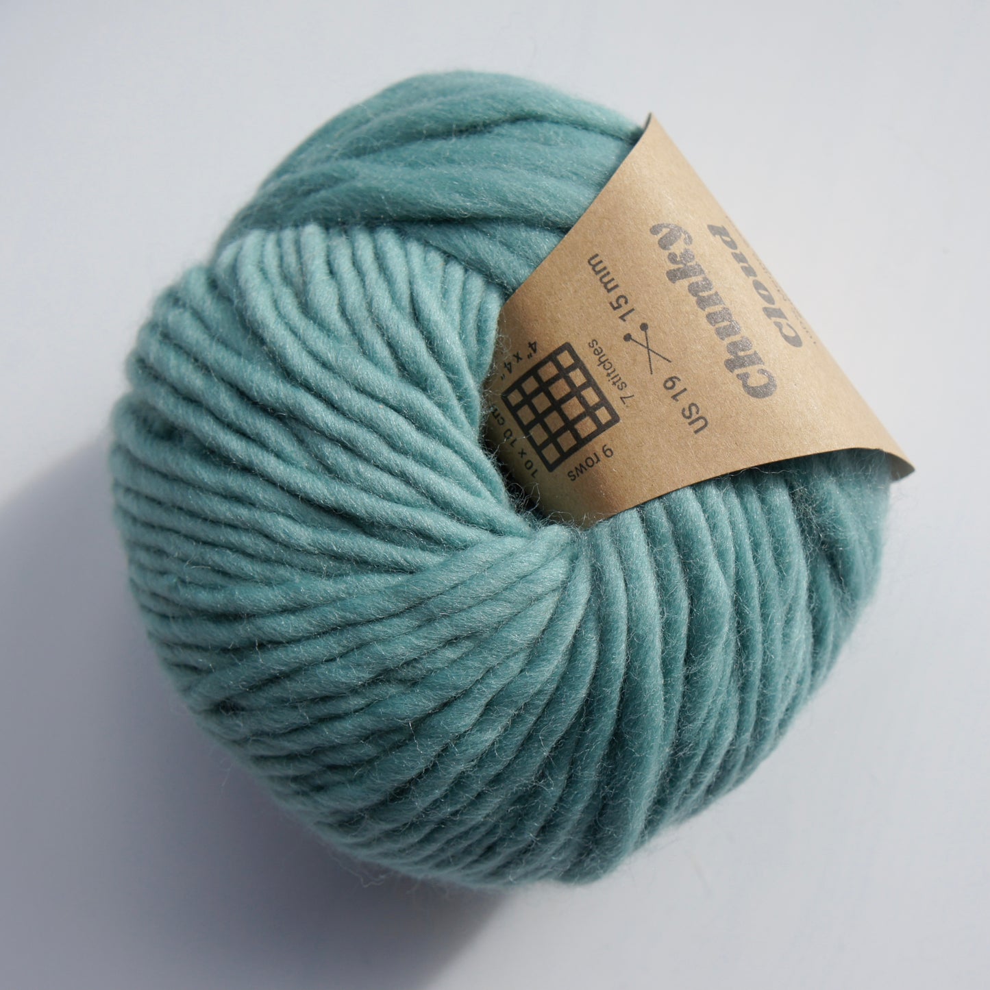 Chunky Cloud - Duck Egg Blue | Chunky Yarn | Super Bulky Merino Wool