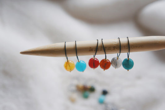 100% Handmade Stitch Markers - Bonbons (Fit needles up to size 12mm)