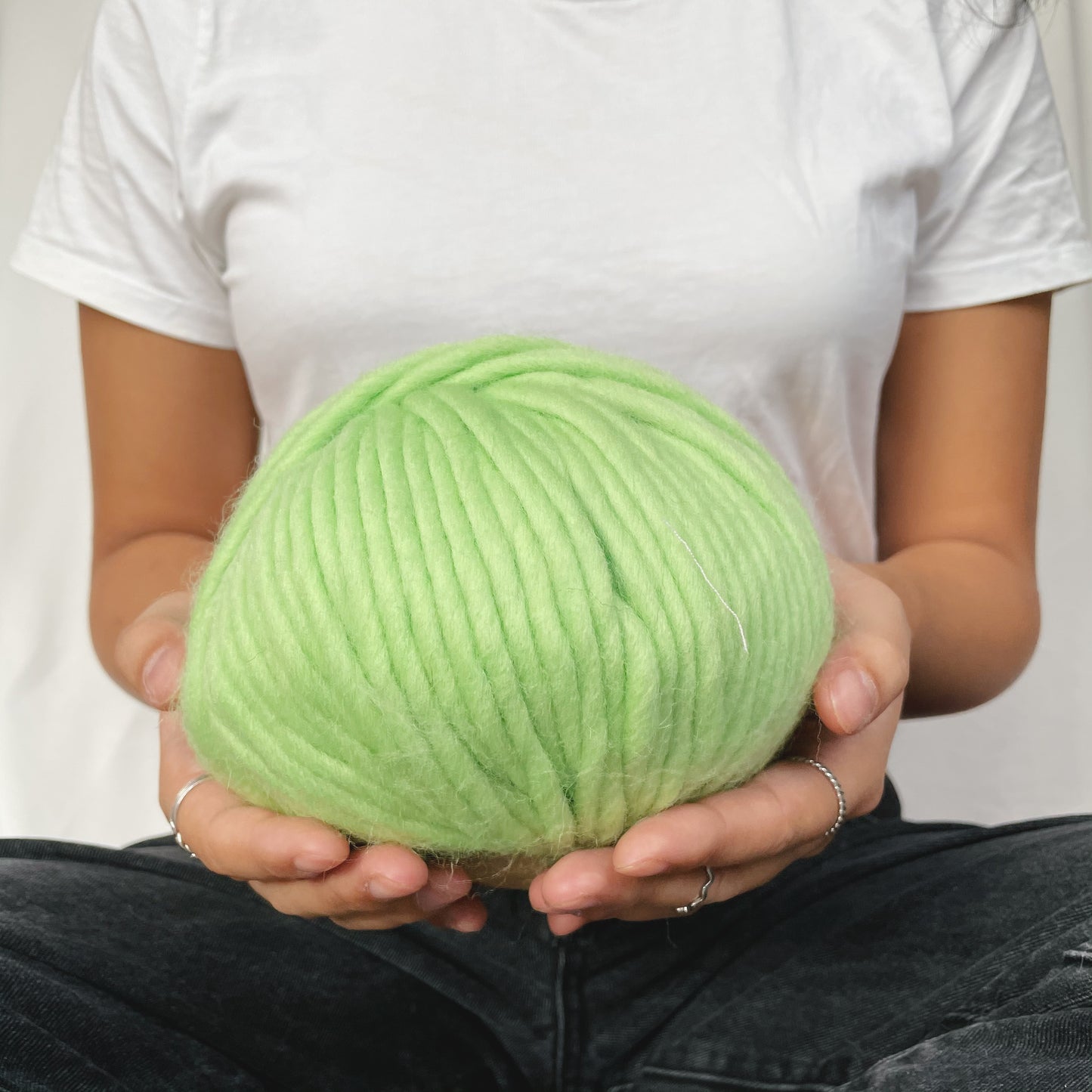 Chunky Cloud - Lime | Chunky Yarn | Super Bulky Merino Wool
