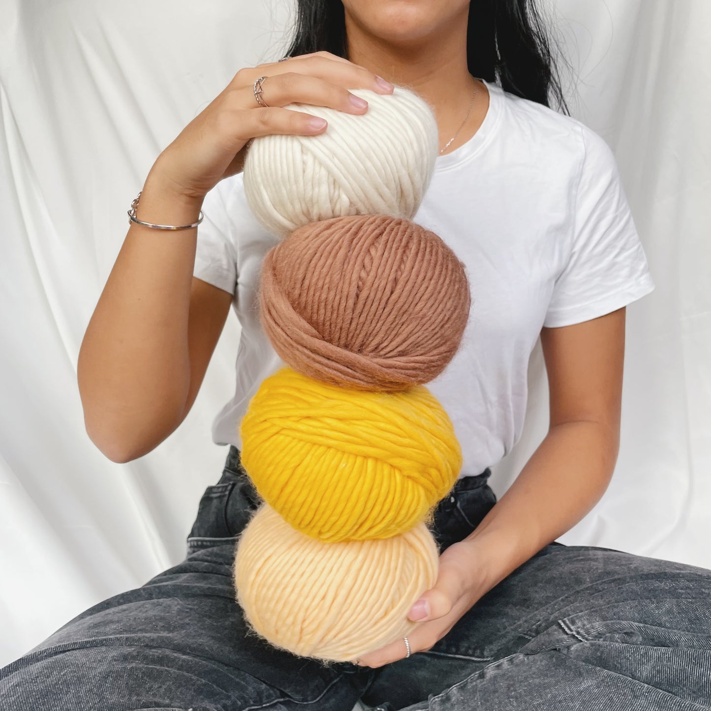 Chunky Cloud - Chocolate Milkshake | Chunky Yarn | Super Bulky Merino Wool