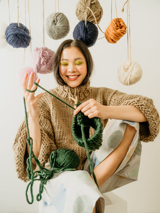 Everyday Turtleneck Beginner Knit Kit