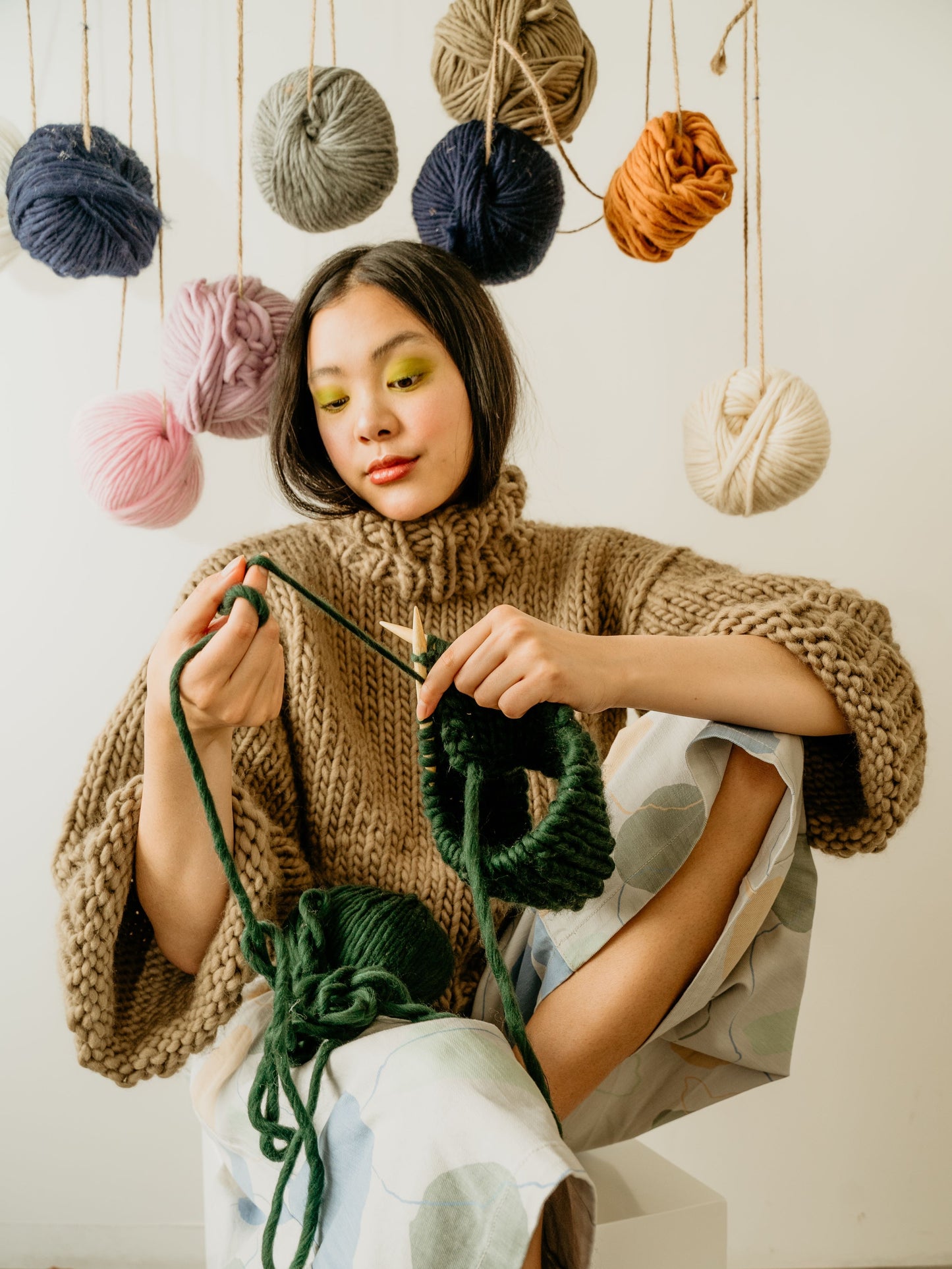 Everyday Turtleneck Beginner Knit Kit