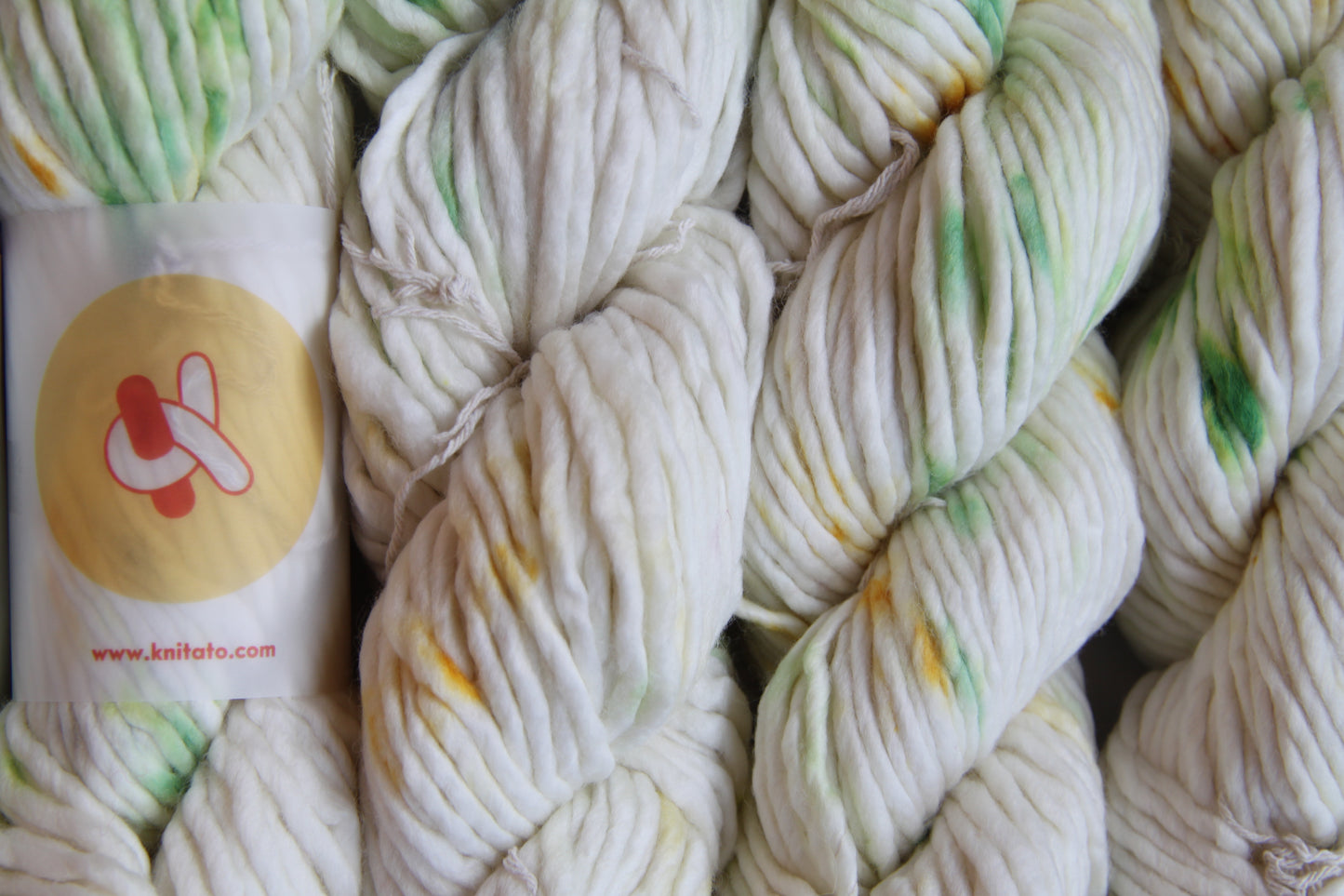 Bulky Merino Wool - Lemon Tree | Hand Dyed Yarn