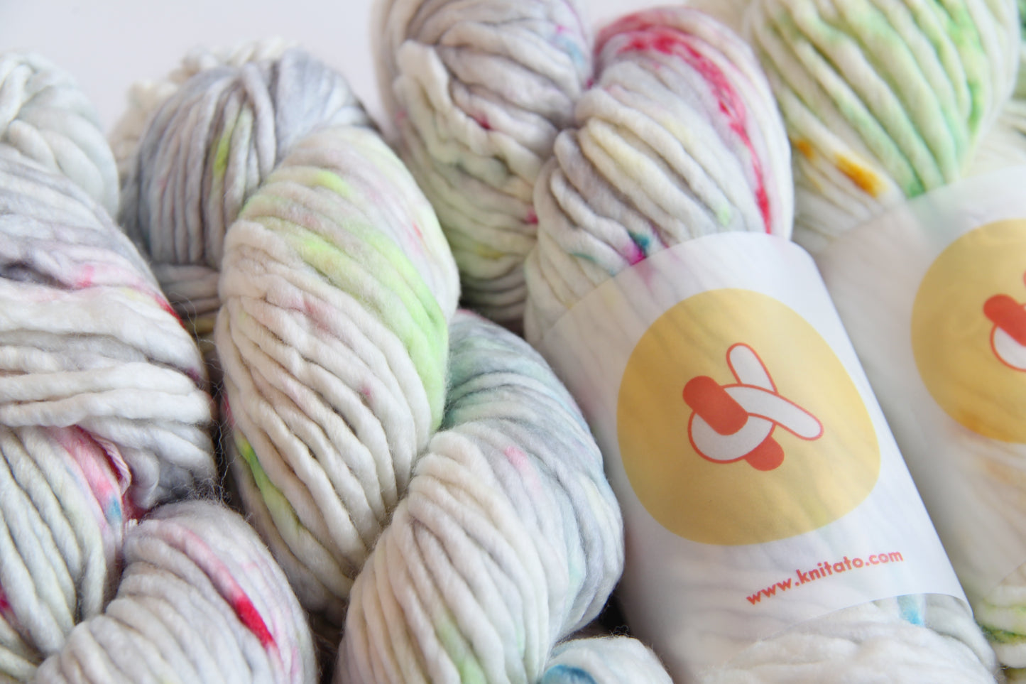 Bulky Merino Wool - Galaxy Grey | Hand Dyed Yarn