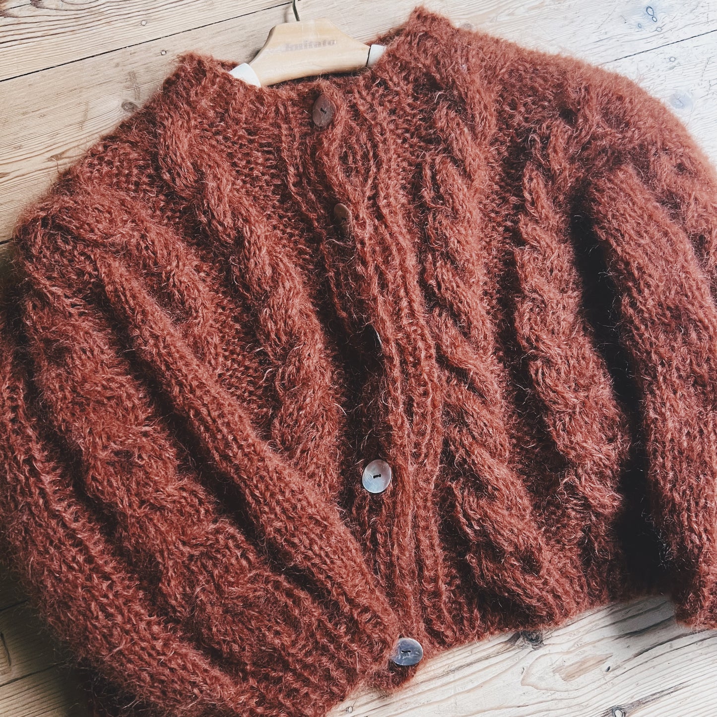 My First Cable Cardigan Knit Kit