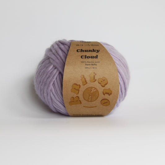 Chunky Cloud - Thistle Purple | Chunky Yarn | Super Bulky Merino Wool