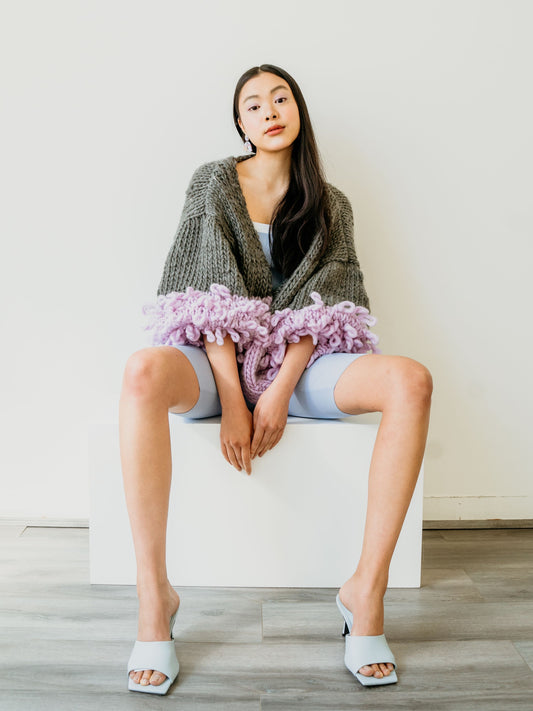 Tangela Loop Cardigan Knit Kit