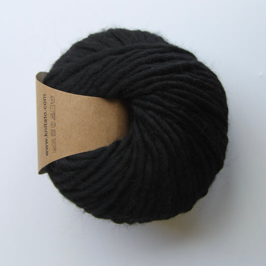 Chunky Cloud - Space Black | Chunky Yarn | Super Bulky Merino Wool