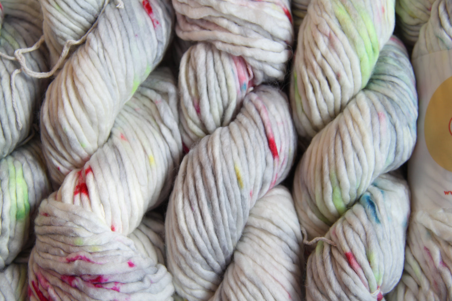 Bulky Merino Wool - Galaxy Grey | Hand Dyed Yarn