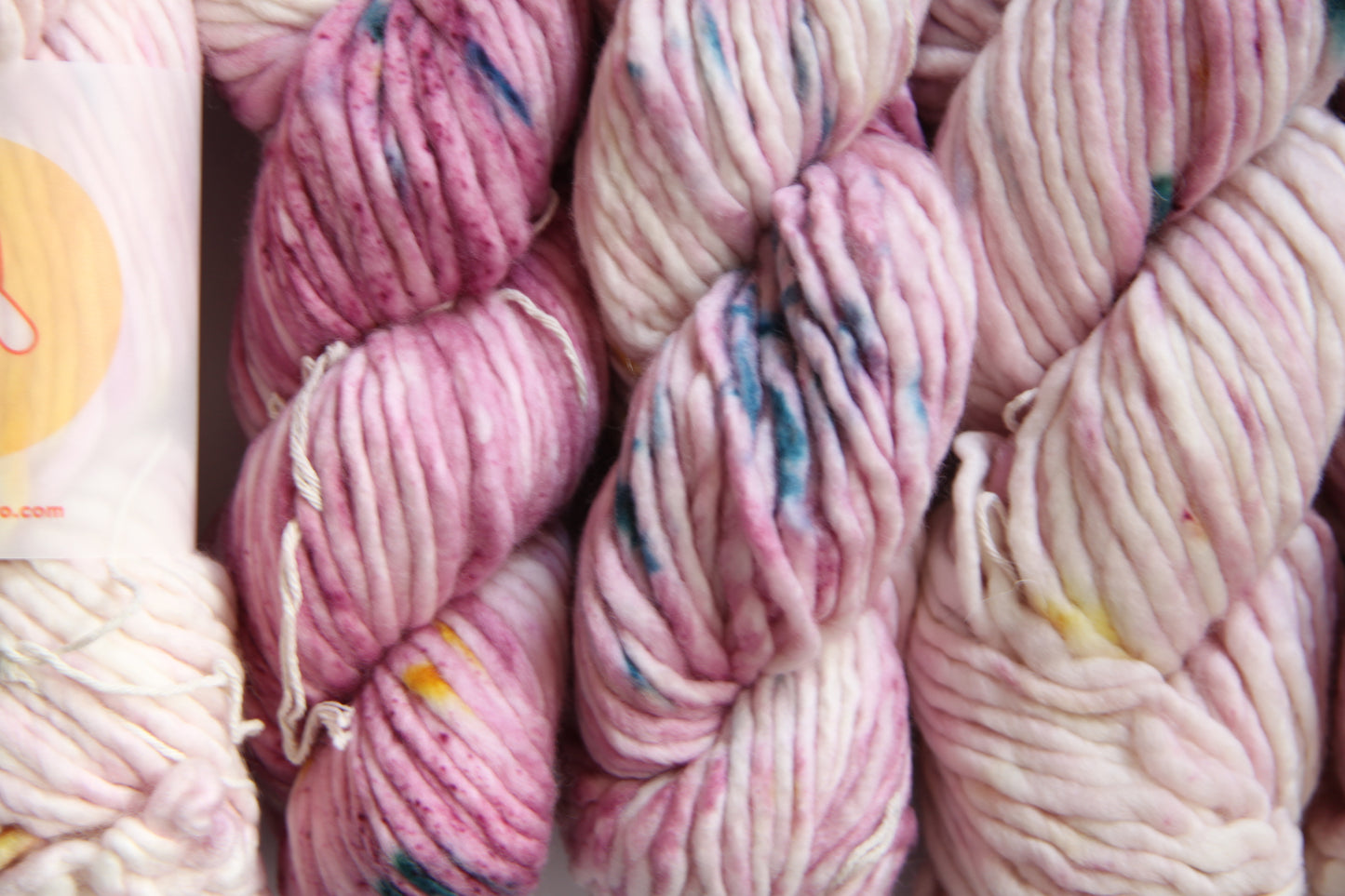 Bulky Merino Wool - Rose Garden | Hand Dyed Yarn