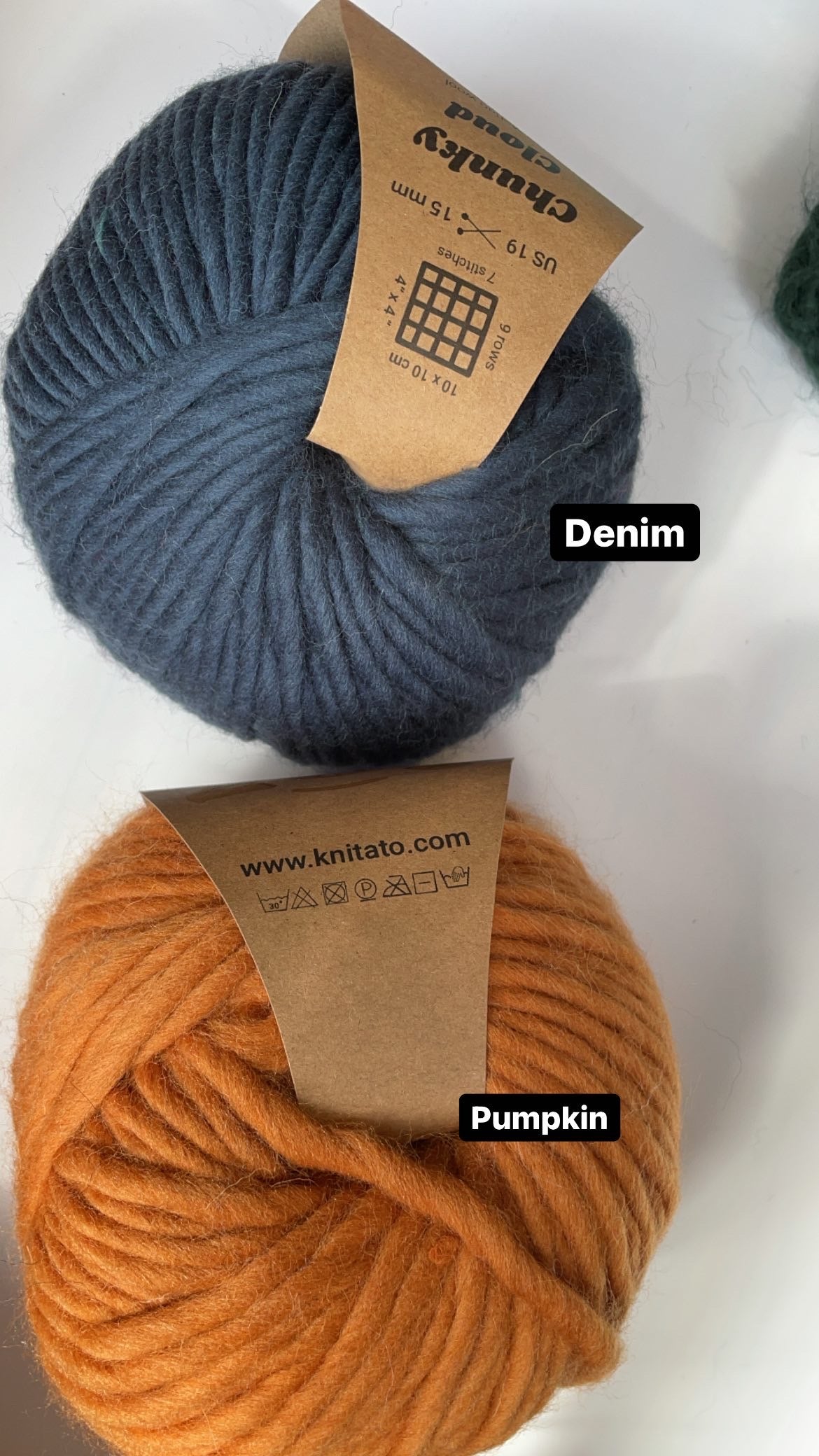 Chunky Cloud - Denim | Chunky Yarn | Super Bulky Merino Wool