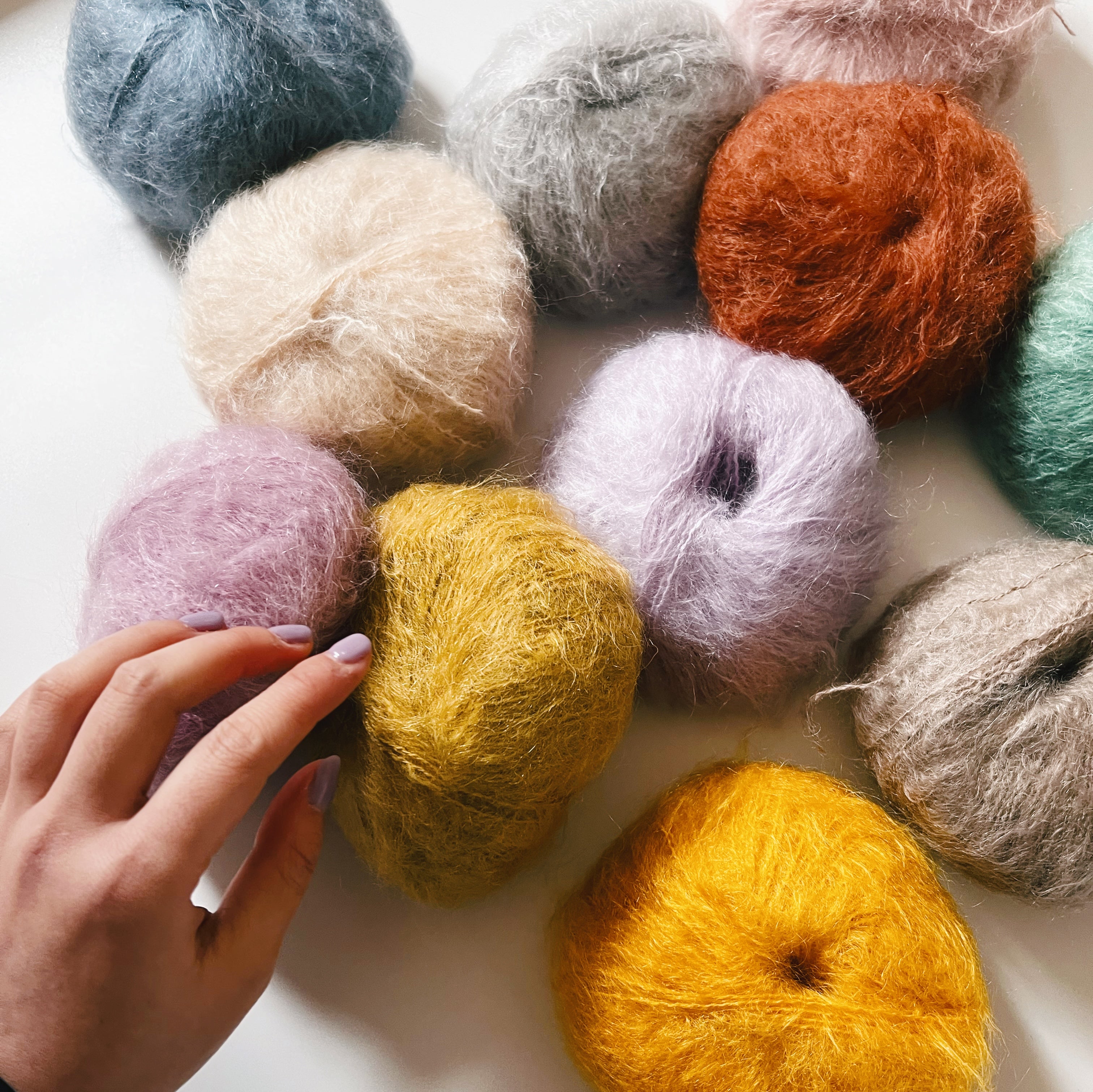 Chunky Mohair