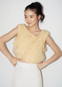 Button Vest Knit Kit