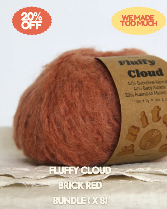 Fluffy Cloud Alpaca Yarn 1 | Black Friday Sale