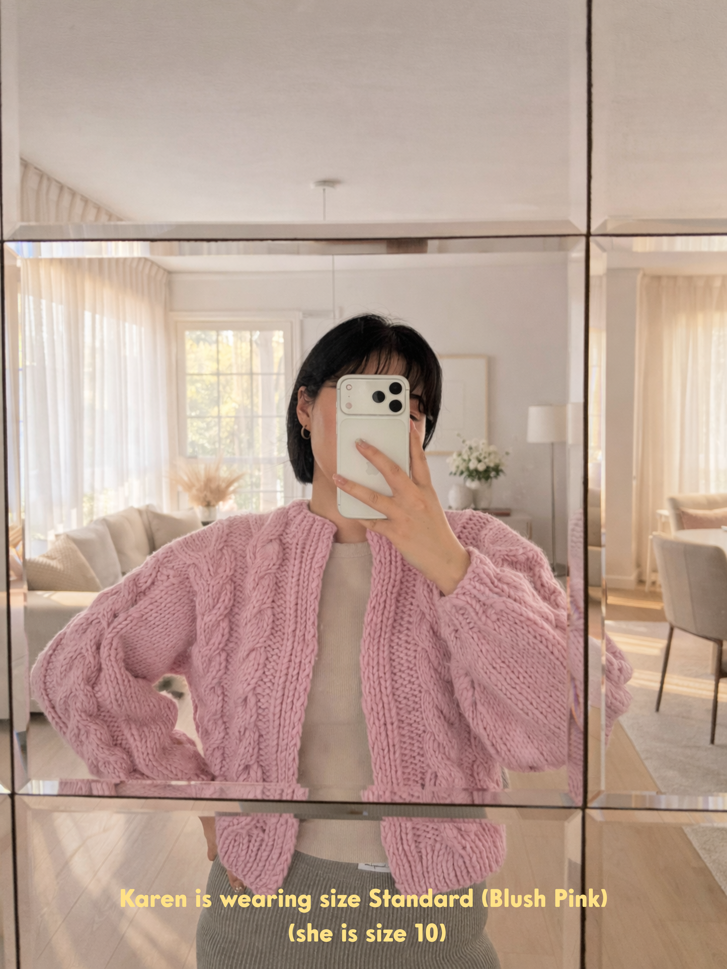 My First Cable Cardigan Knit Kit (Merino Wool Version)