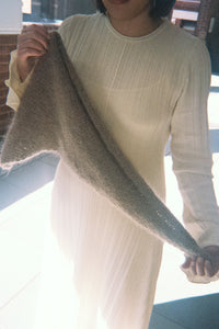 The Triangle Scarf Beginner Knit Kit