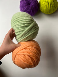 Chunky Cloud - Pistachio Green | Chunky Yarn | Super Bulky Merino Wool