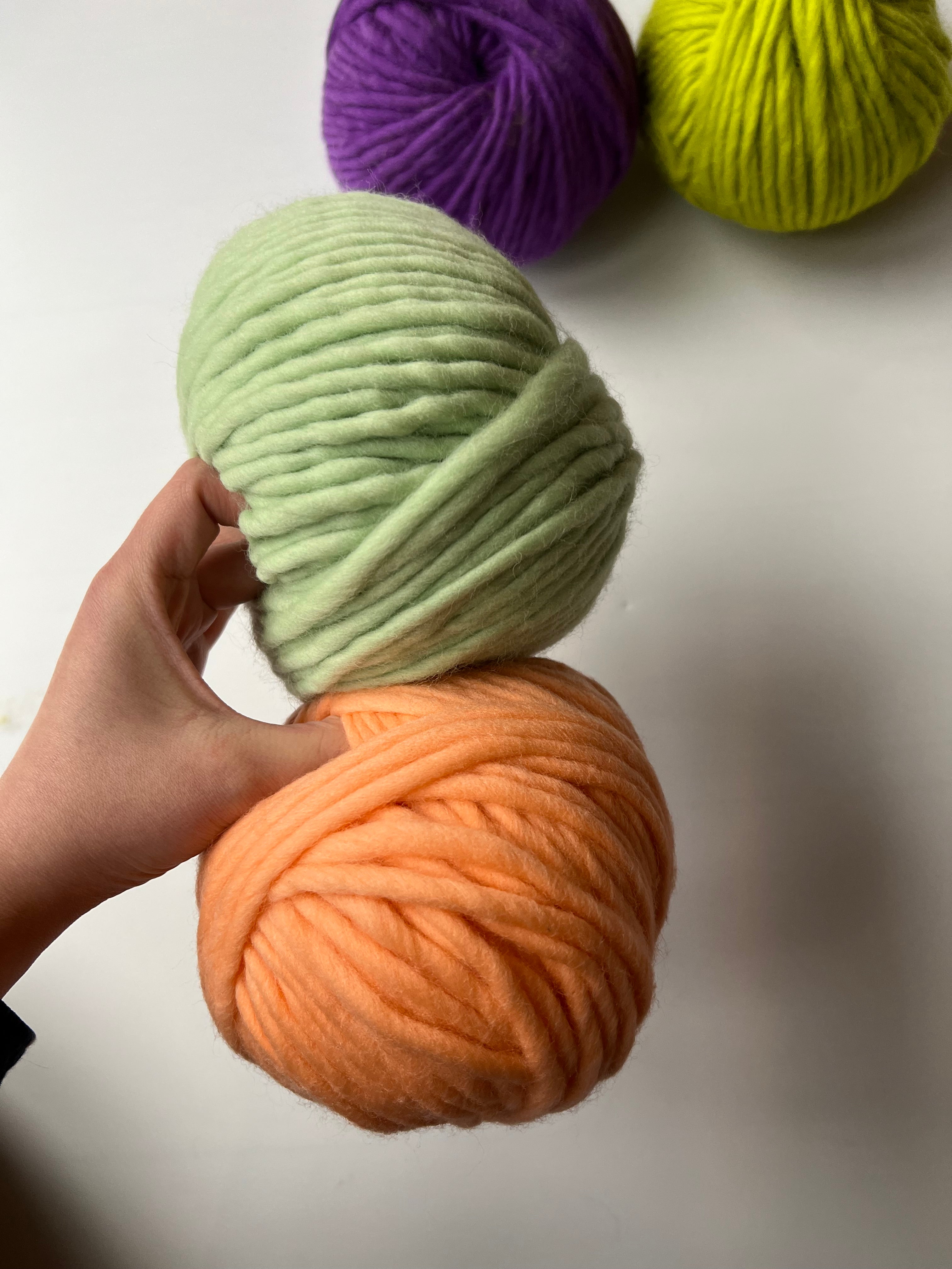 Chunky Cloud - Pistachio Green | Chunky Yarn | Super Bulky Merino Wool