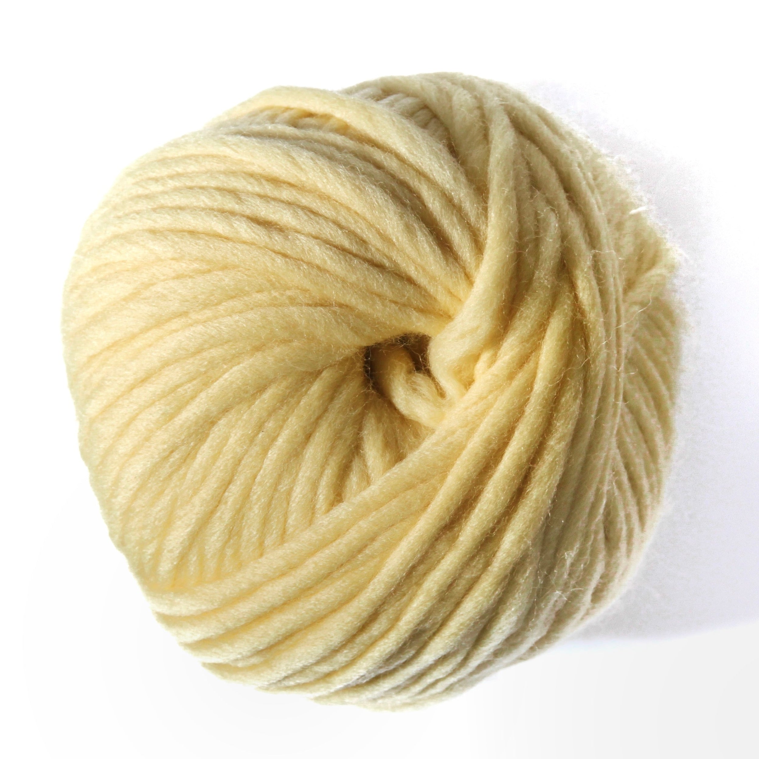 Chunky Cloud - Light Butter Yellow | Chunky Yarn | Super Bulky Merino Wool