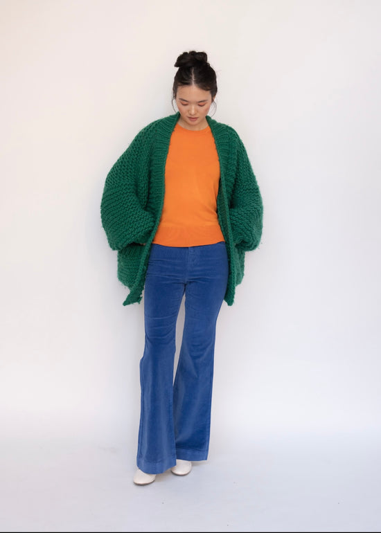 Woodie Oversized Cardigan Beginner Knit Kit