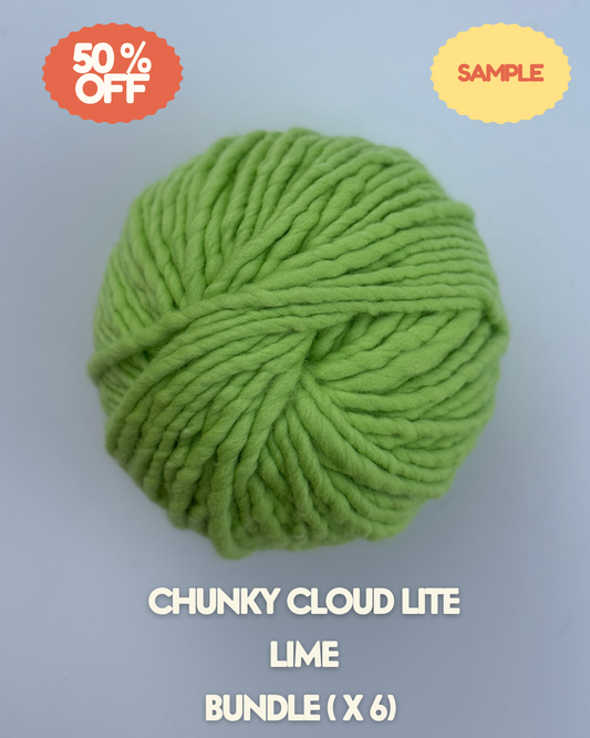 Chunky Cloud LITE Merino Yarn – Single Colour 7 | Black Friday Sale