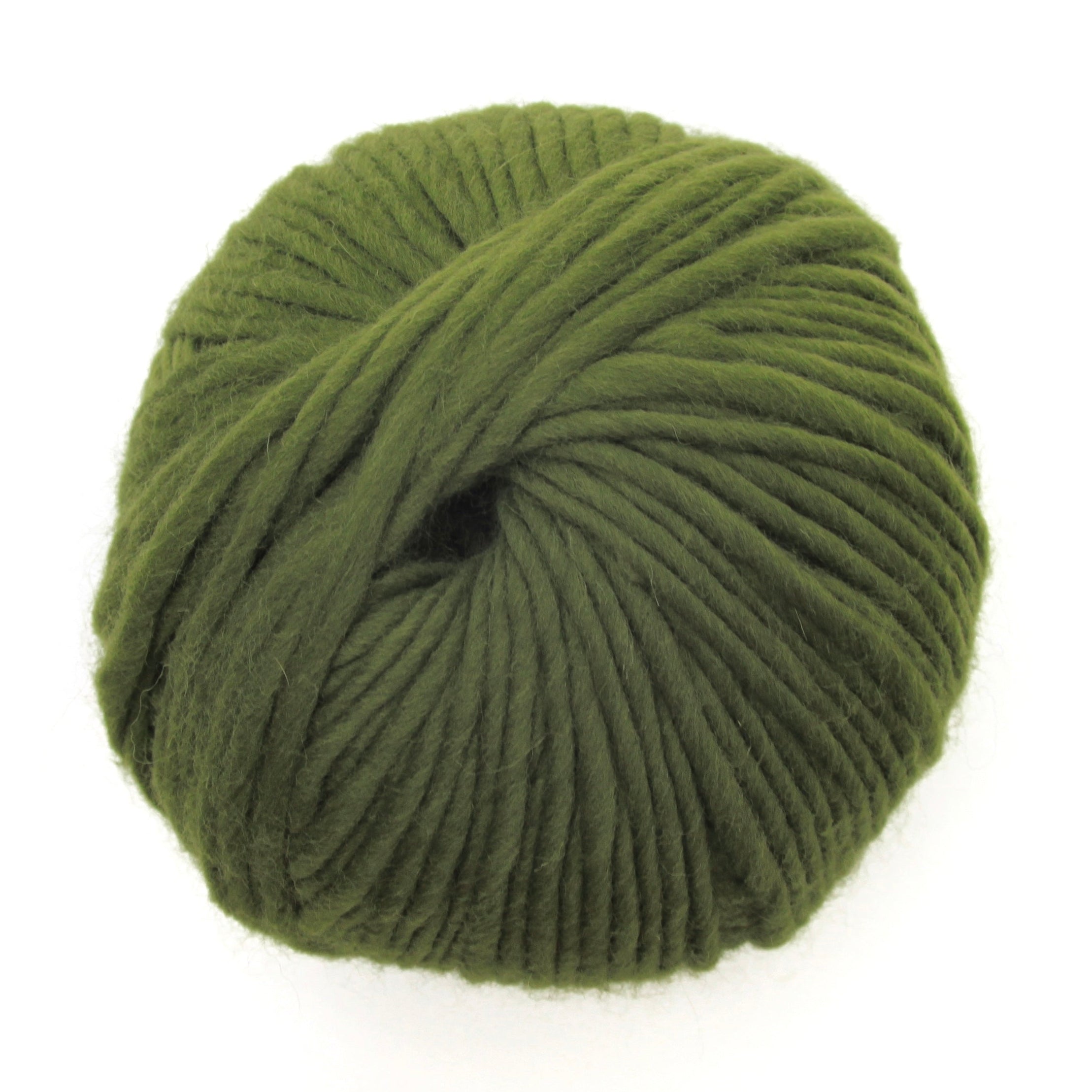 Chunky Cloud Lite - Moss Green| Chunky Merino Wool Yarn