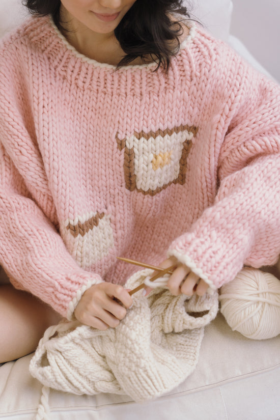 Brekkie Sweater Beginner Knit Kit