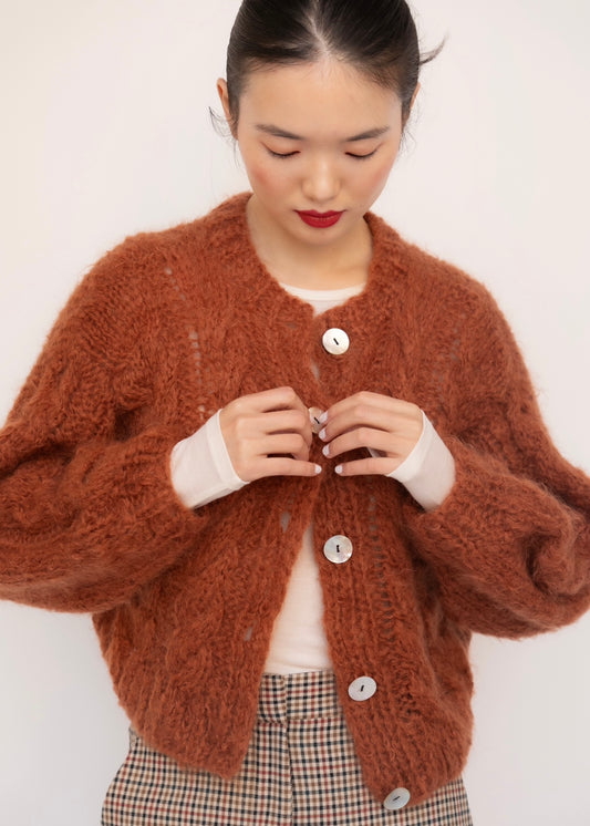 My First Cable Cardi (KNIT KIT)