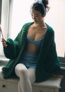 Woodie Oversized Cardigan Beginner Knit Kit
