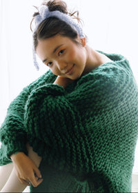Woodie Oversized Cardigan Beginner Knit Kit