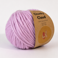 Chunky Cloud - Flamingo Pink | Chunky Yarn | Super Bulky Merino Wool