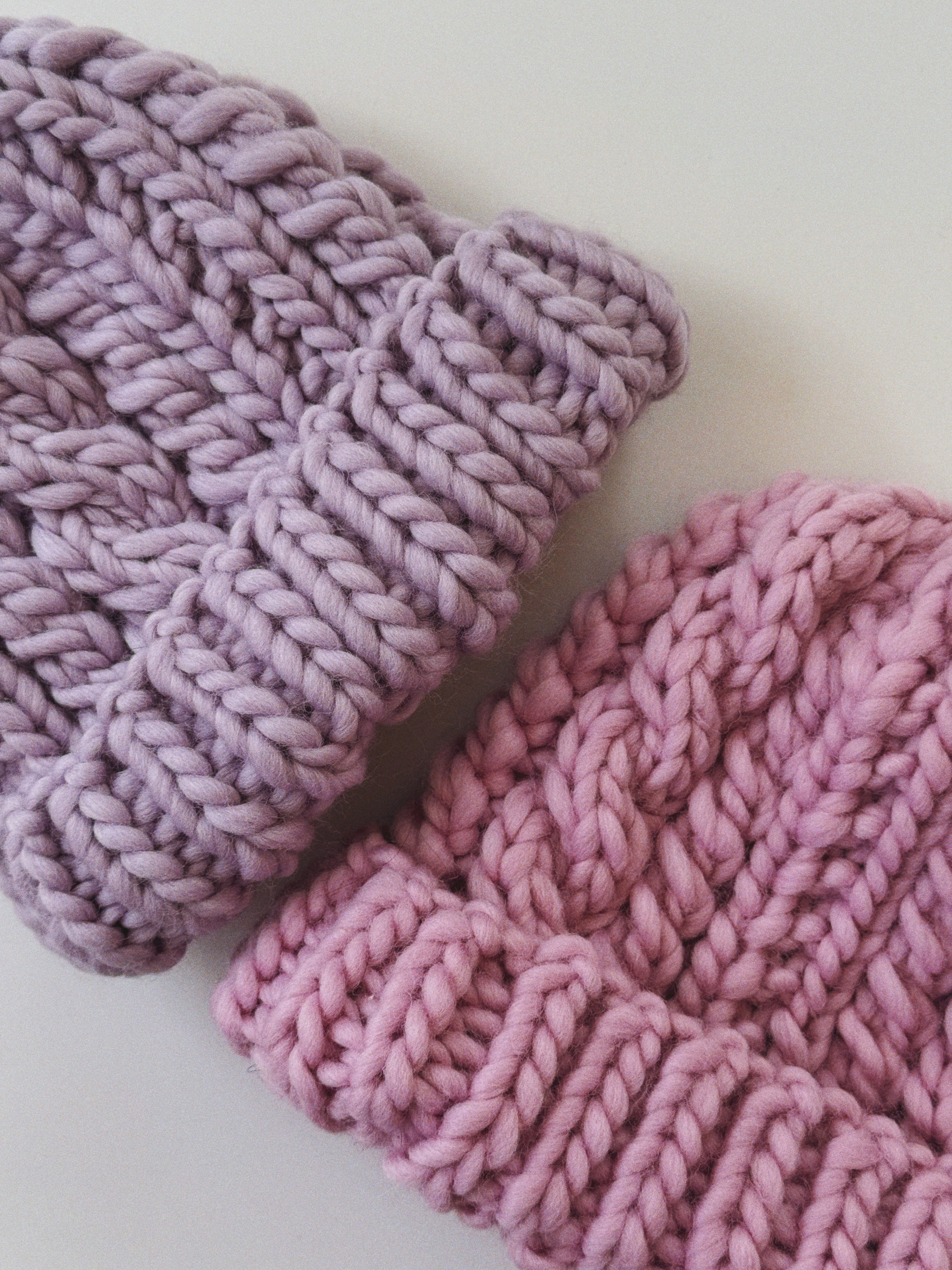 My First Cable Beanie Beginner Knit Kit