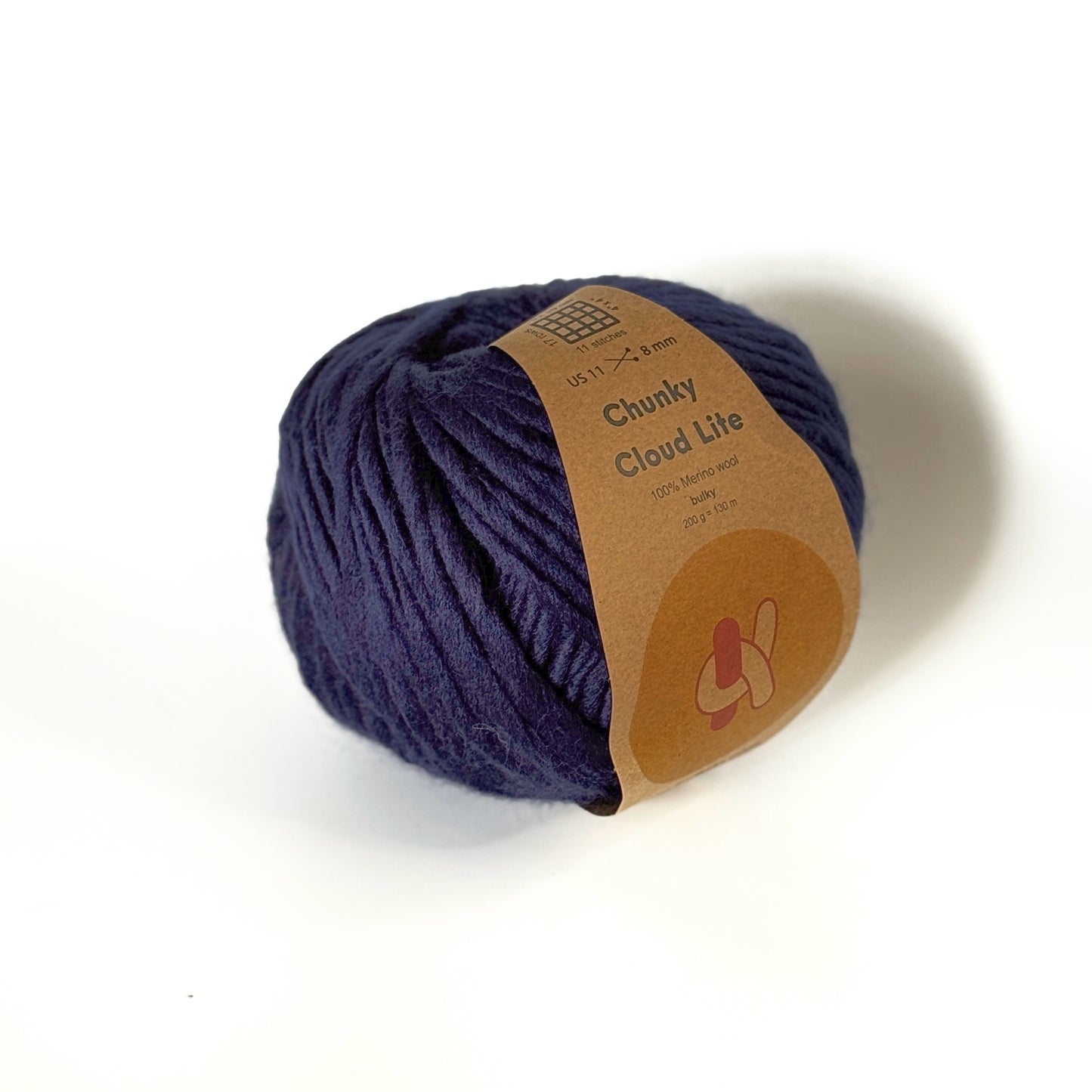 Chunky Cloud Lite - Navy | Chunky Merino Wool Yarn