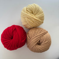 Chunky Cloud - Light Butter Yellow | Chunky Yarn | Super Bulky Merino Wool