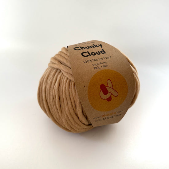 Chunky Cloud - Camel | Chunky Yarn | Super Bulky Merino Wool