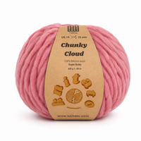Chunky Cloud - Rose | Chunky Yarn | Super Bulky Merino Wool